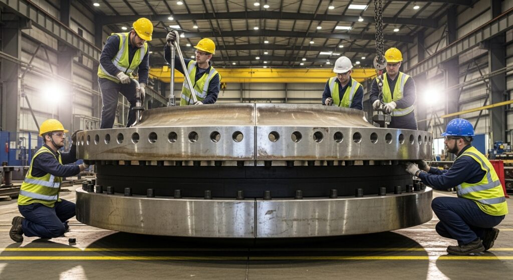 Girth Flanges in Heat Exchangers